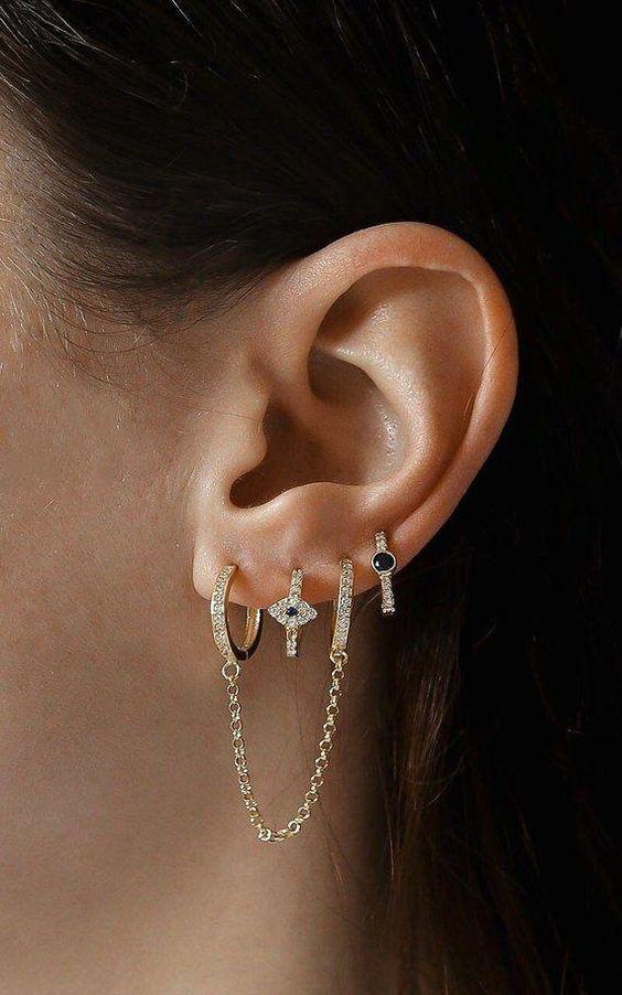 Diamond Handcuff Drop Earrings - FashionAngelz