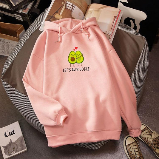 Lets Avocuddle Hoodie - FashionAngelz