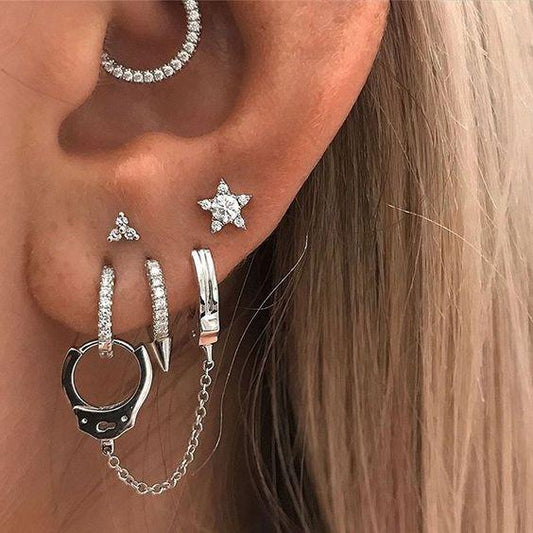 Handcuff Drop Earrings - FashionAngelz