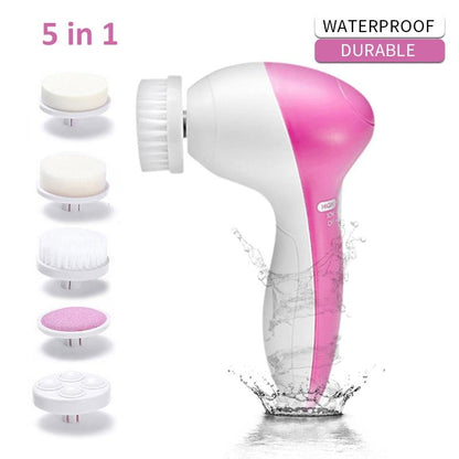 Electric 5 in 1 Facial Cleanser - FashionAngelz