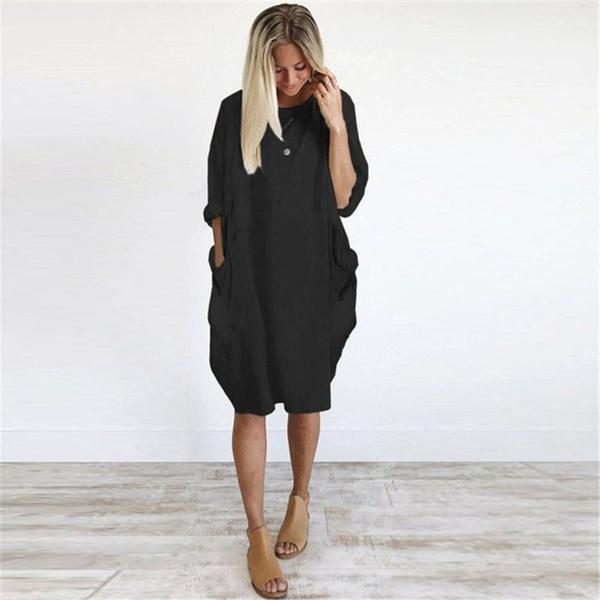Oversized Chic Summer Dress - FashionAngelz