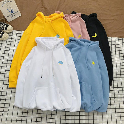 Weather Hoodie Hoodies & Sweatshirts Catherine's wardrobe Store 