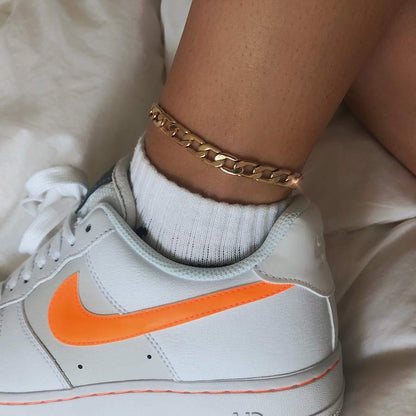 Thick Curb Anklet - FashionAngelz