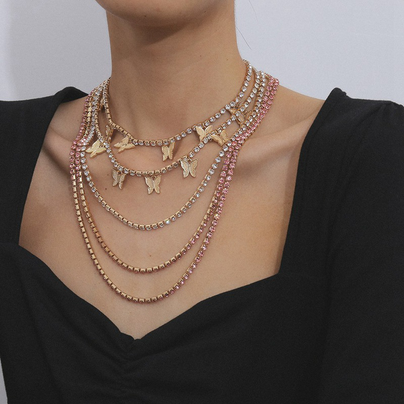 Butterfly Tennis Choker - FashionAngelz