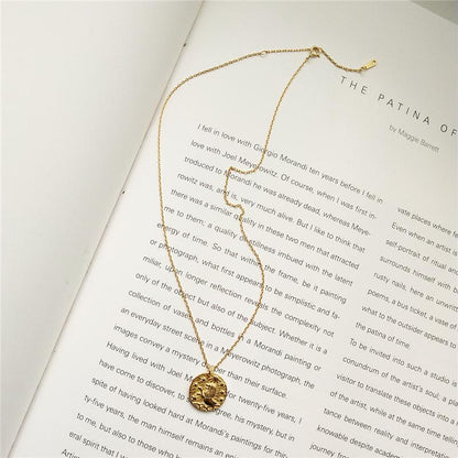 Lion Coin Pendant Necklace - FashionAngelz