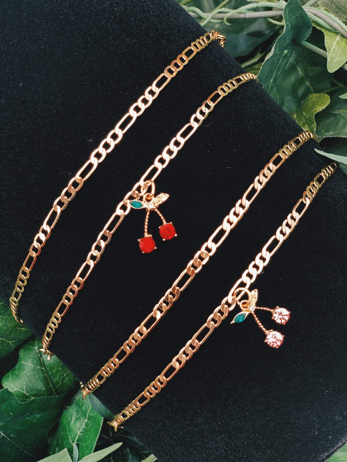 Cuban Cherry Anklet - FashionAngelz