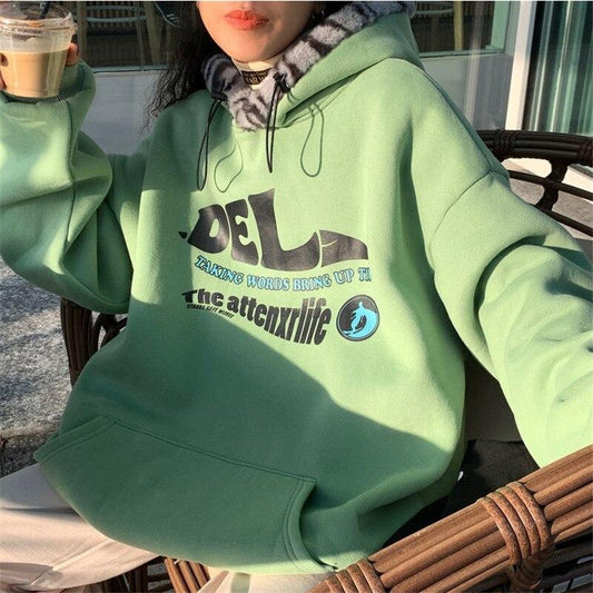 Fluffy Hood Hoodie Hoodies & Sweatshirts Adaclothing Store 