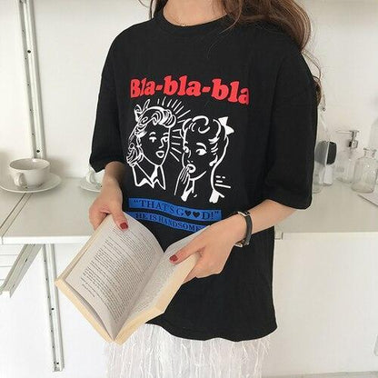"Bla Bla" Top T-Shirts Octeyam Official Store 