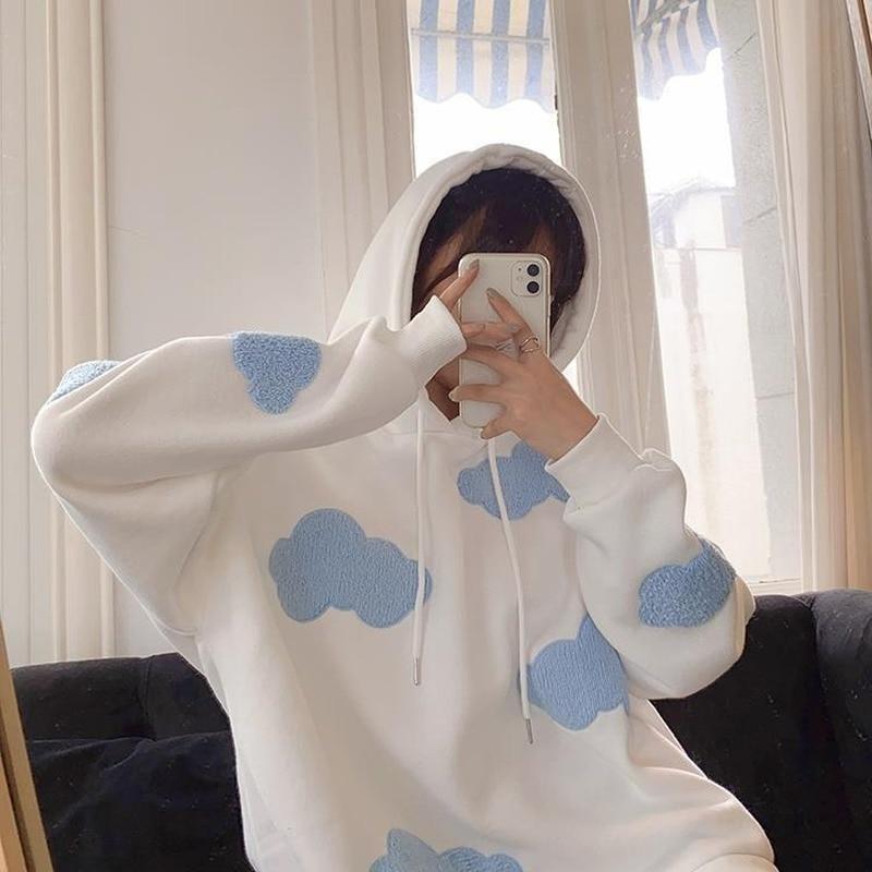 In The Clouds Hoodie Hoodies & Sweatshirts deeptown Official Store 