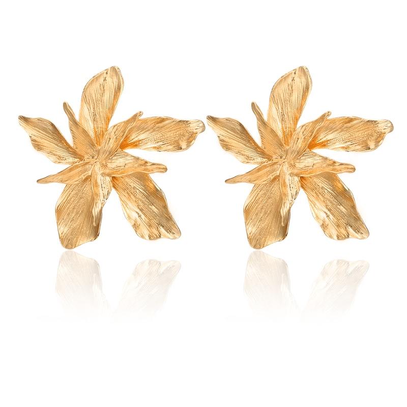 Floral Statement Earrings - FashionAngelz