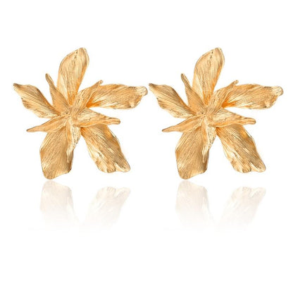 Floral Statement Earrings - FashionAngelz