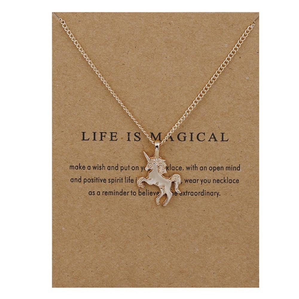 Life Is Magical Charm Necklace - FashionAngelz