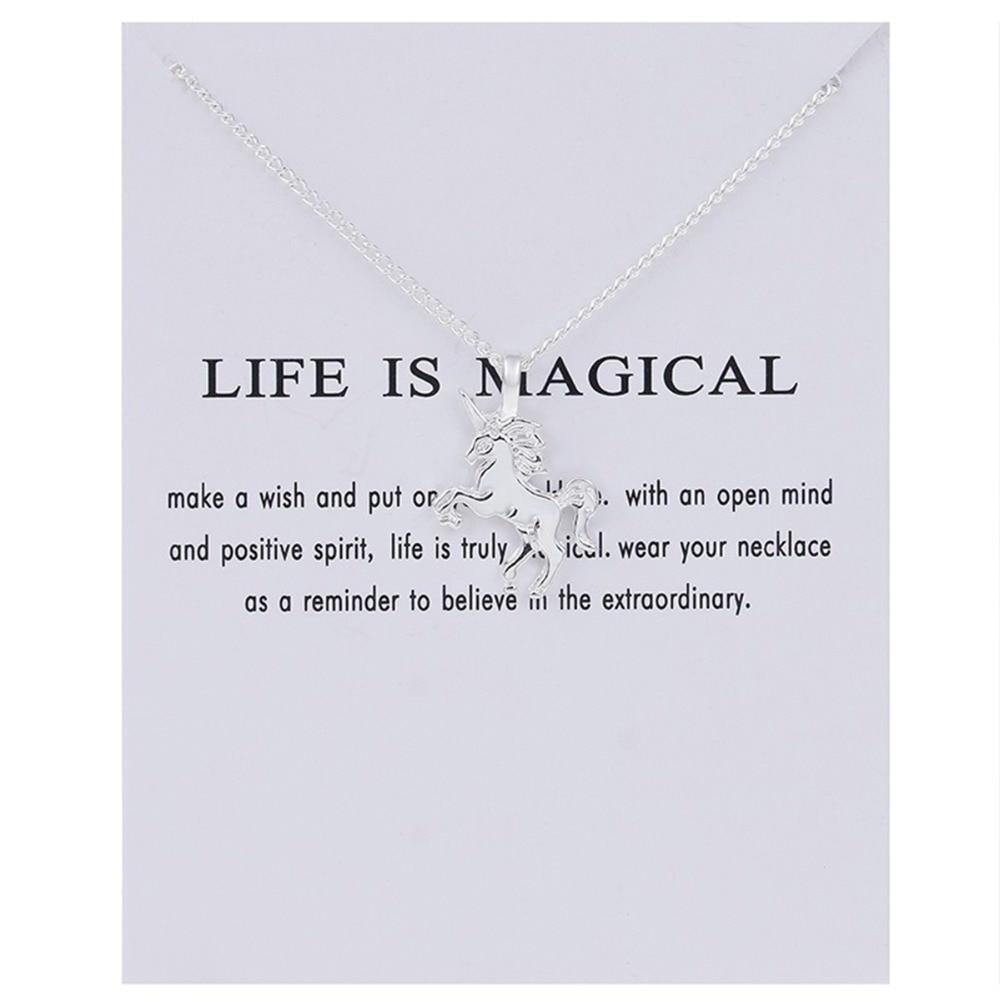 Life Is Magical Charm Necklace - FashionAngelz
