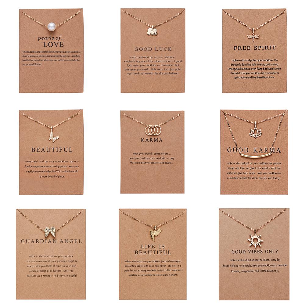 "Positive Vibes Only" Necklace - FashionAngelz