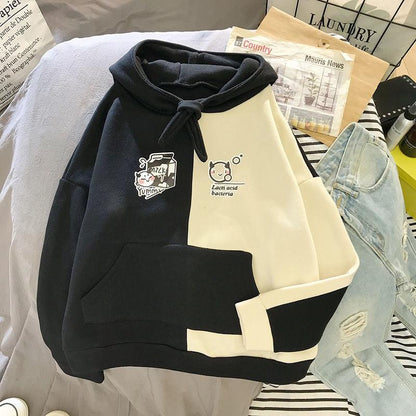 Double Color Hoodie Hoodies & Sweatshirts Adaclothing Store 