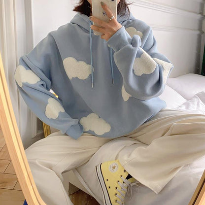 In The Clouds Hoodie Hoodies & Sweatshirts deeptown Official Store 
