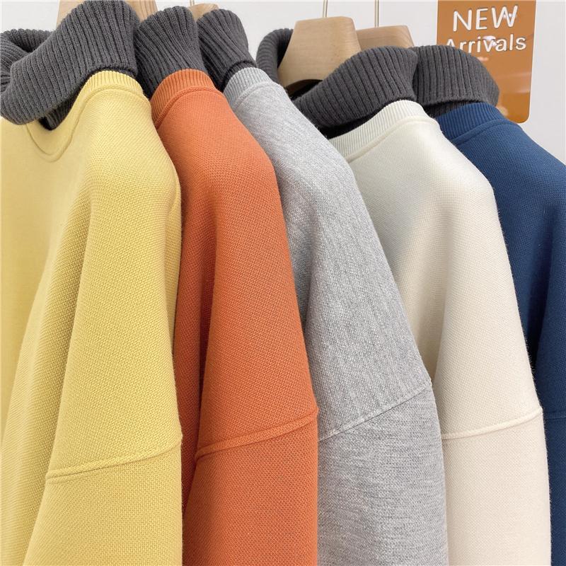 Double Layer Turtleneck Sweater Hoodies & Sweatshirts Kamazing Store 