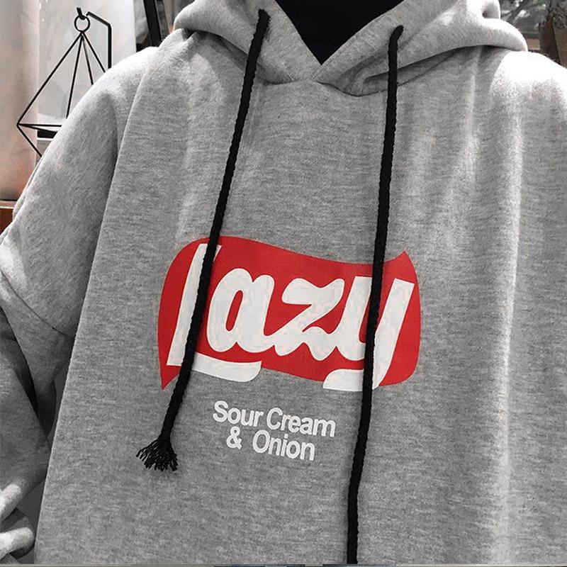 Lazy Sour Cream & Onion Hoodie Hoodies & Sweatshirts FashionMe Store 