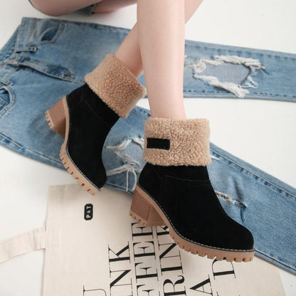 Slip On Snow Boots Ankle Boots Mr H Factory Store Midnight Black 4 
