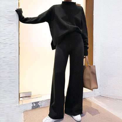 Knitted Two-Piece Set - FashionAngelz