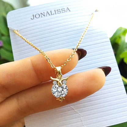 Owl Necklace - FashionAngelz
