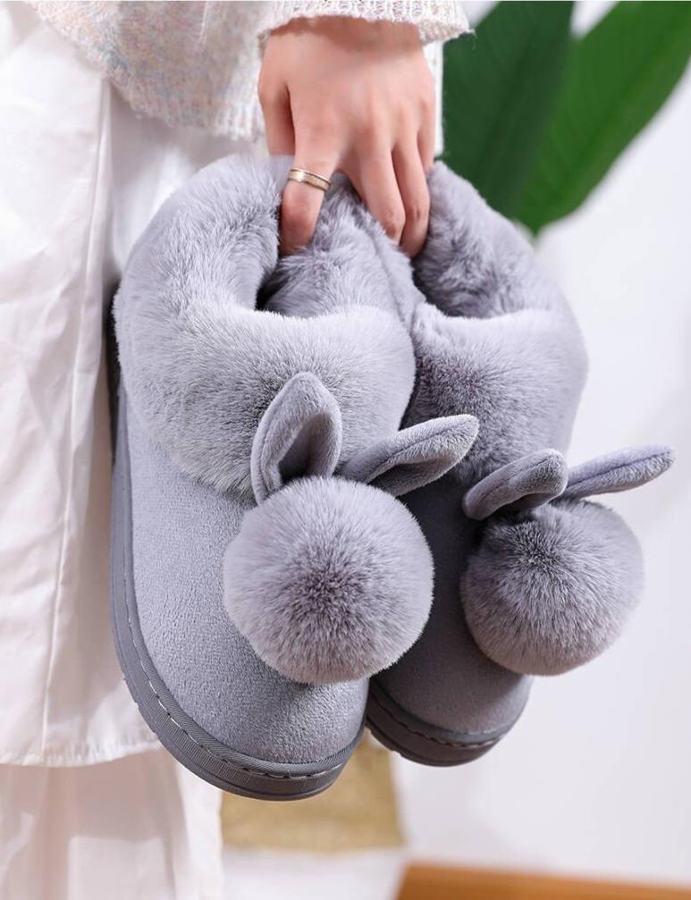 Bunny Ear Slippers Slippers KHTAA New Life Store 