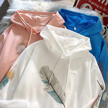 Feather Hoodie Hoodies & Sweatshirts Charmed Store 