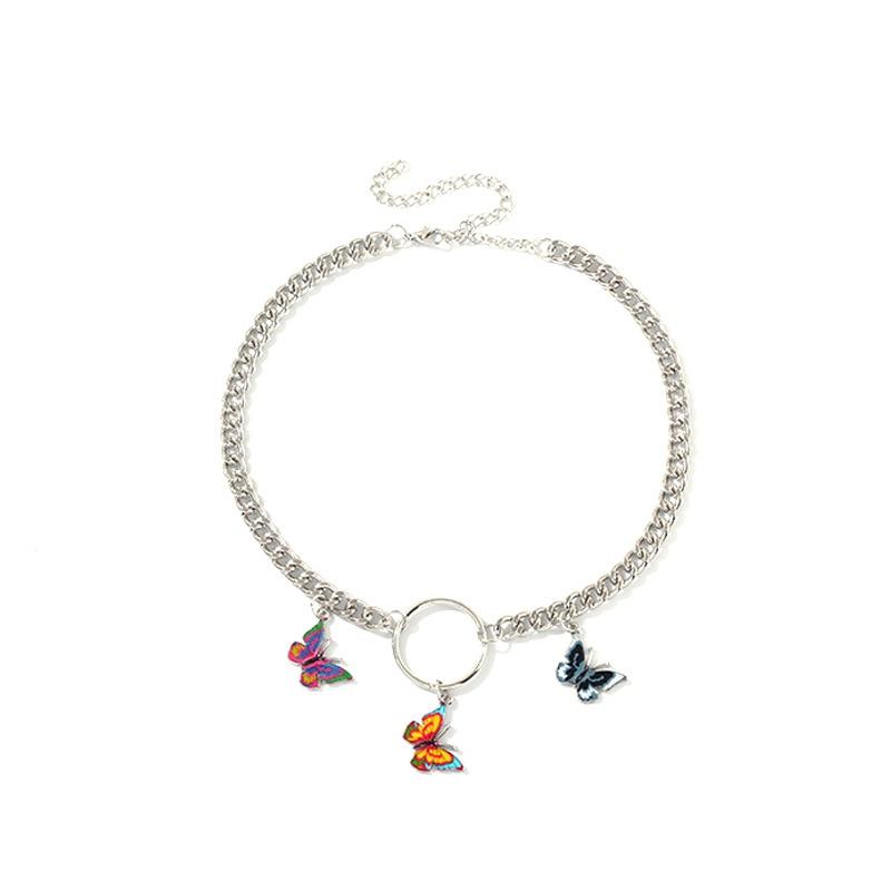 Punk Butterfly Choker - FashionAngelz