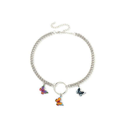 Punk Butterfly Choker - FashionAngelz