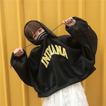 Oversized Indiana Hoodie - FashionAngelz