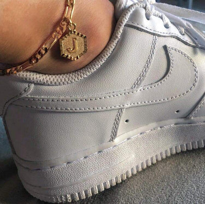 Gold Initial Anklet - FashionAngelz