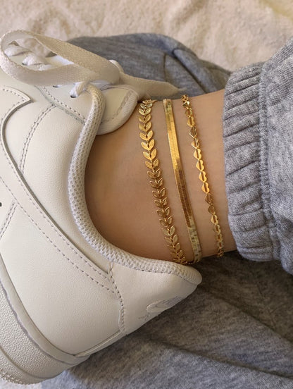Chevron Arrow Anklet - FashionAngelz