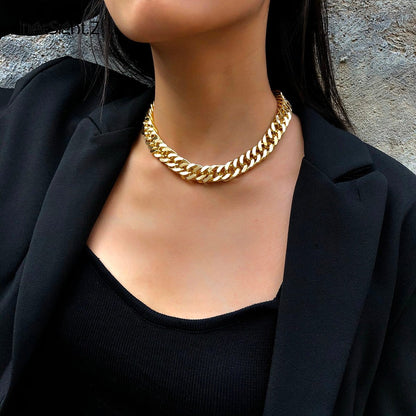 Miami Cuban Choker - FashionAngelz