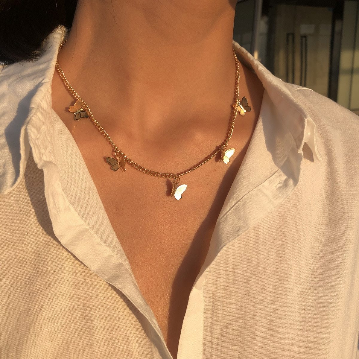 Butterfly Choker - FashionAngelz