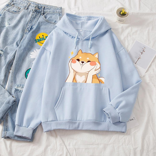 Cat Dreaming Pullover Hoodie Hoodies & Sweatshirts DLTUMclothing Store 