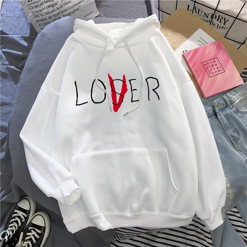 Lover/Loser Hoodie Hoodies & Sweatshirts Doflamingo Store 