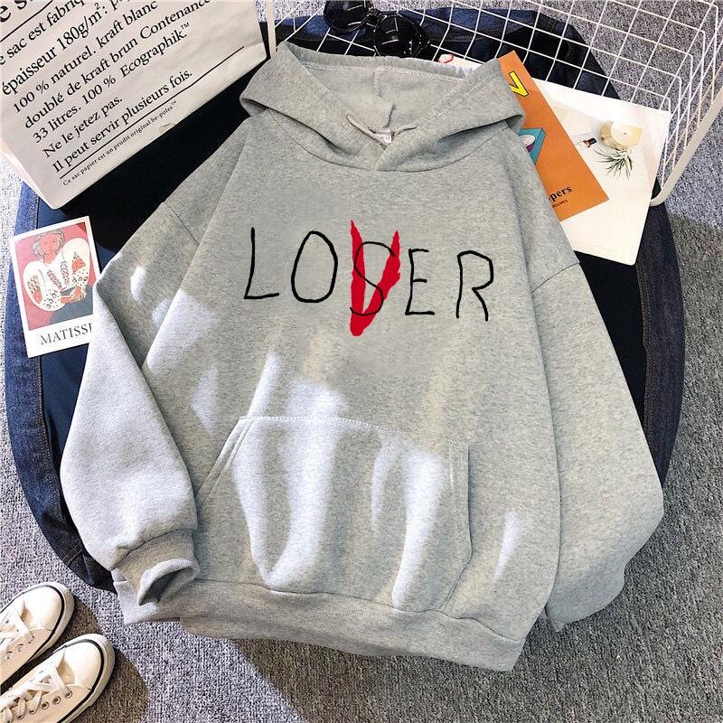 Lover/Loser Hoodie Hoodies & Sweatshirts Doflamingo Store 