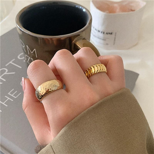 Gold Adjustable Knuckle Rings Rings MENGJIQIAO Official Store 