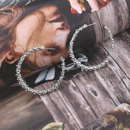 "Hoops My Bad" Statement Earrings - FashionAngelz