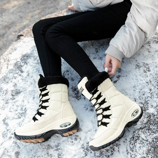 Lace Up Winter Boots - FashionAngelz