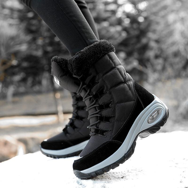 Lace Up Winter Boots - FashionAngelz
