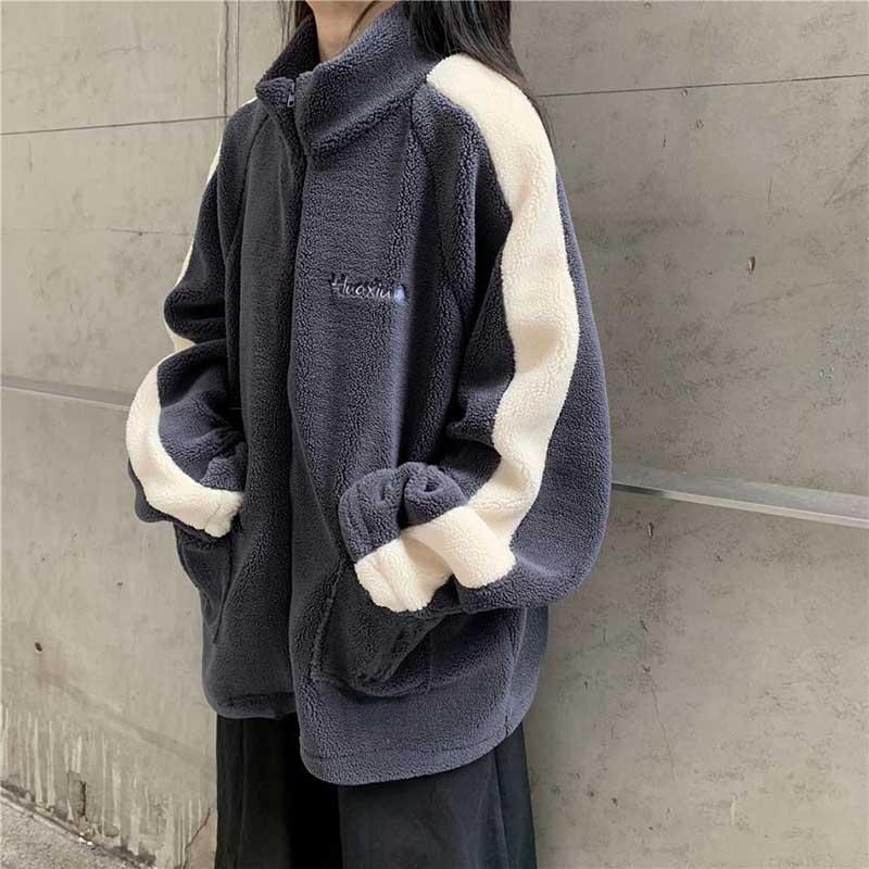 Zip Up Fleece Jackets NICEMIX Official Store 