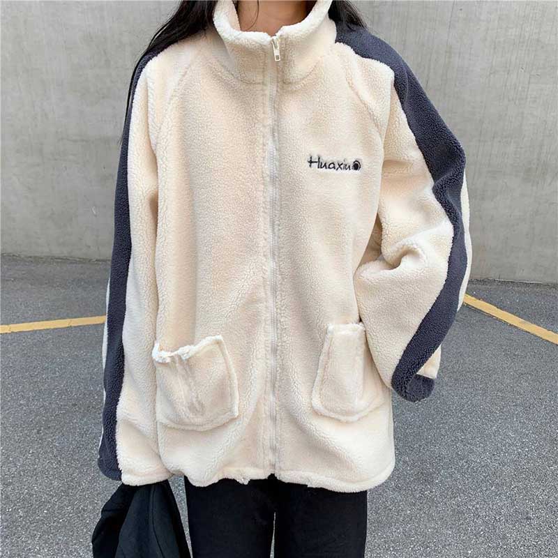 Zip Up Fleece Jackets NICEMIX Official Store 