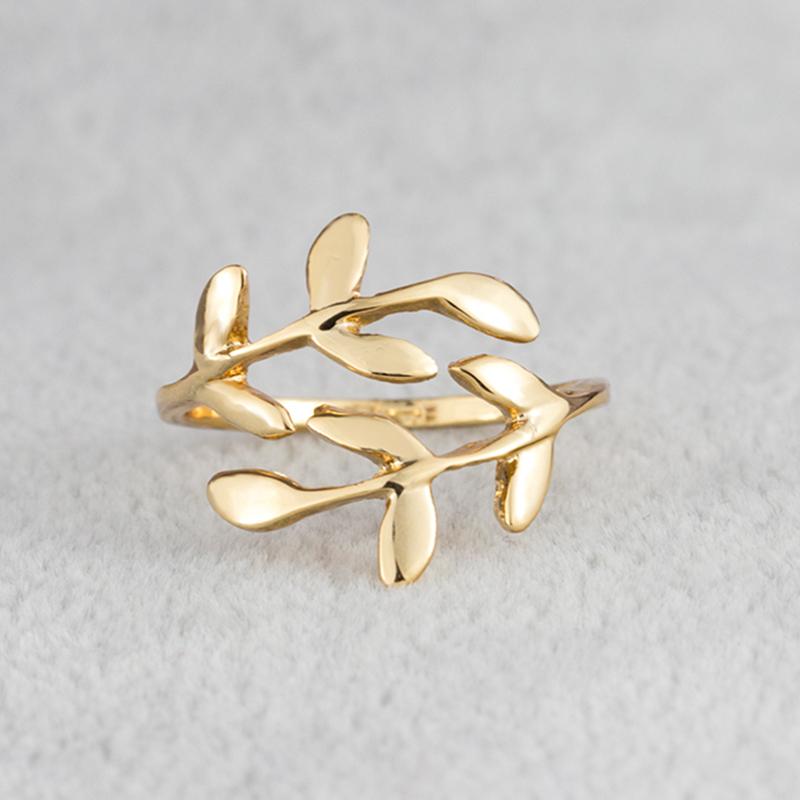 Open Leaf Ring - FashionAngelz