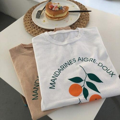 Orange Top T-Shirts Octeyam Official Store 