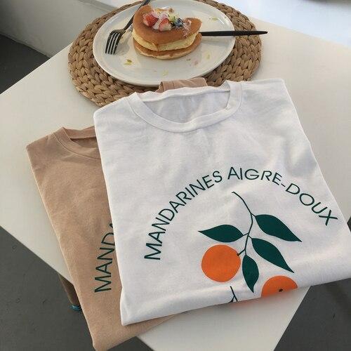 Orange Top T-Shirts Octeyam Official Store 