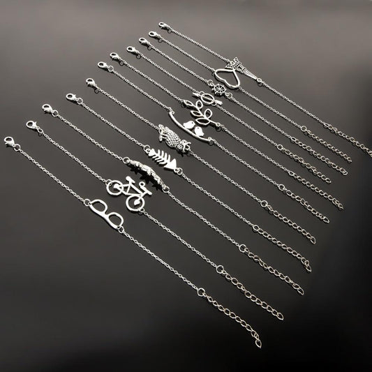 Silver Plated Custom Bracelet - FashionAngelz