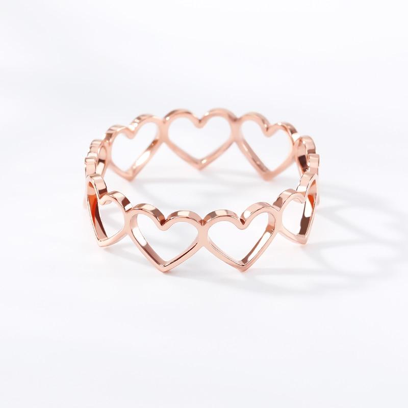 Linked Heart Ring - FashionAngelz