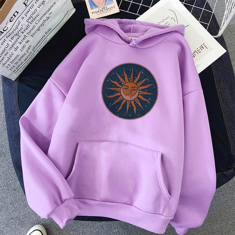 Sun & Moon Bohemian Hoodie Hoodies & Sweatshirts Feminism Store 