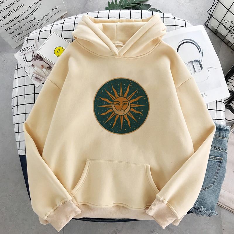 Sun & Moon Bohemian Hoodie Hoodies & Sweatshirts Feminism Store 